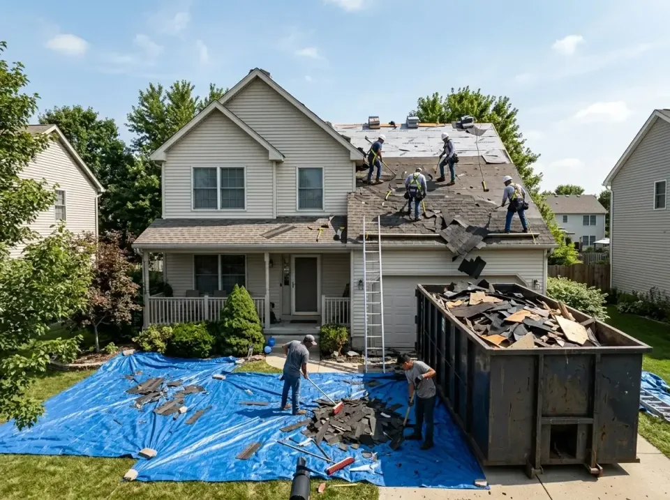 roof-replacement-debris-remova-004 — frequently asked questions, Cheapest Dumpster Rentals in Lake Providence, LA